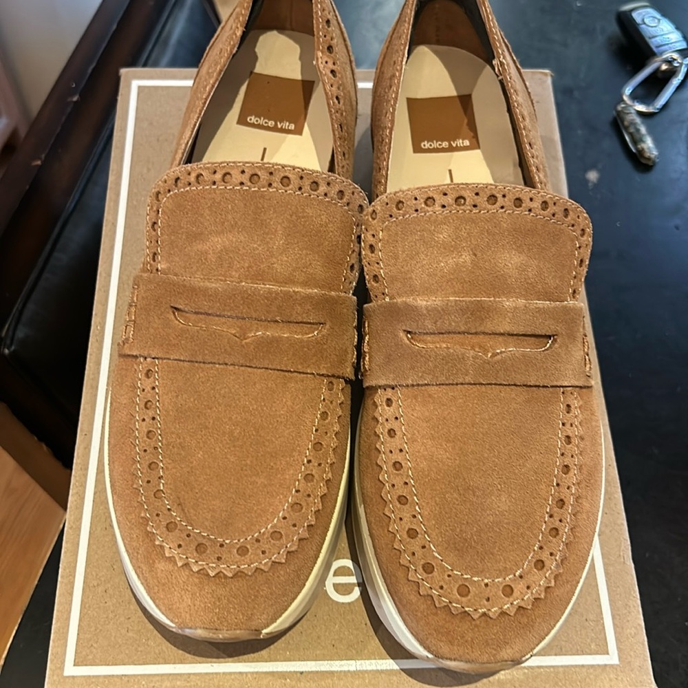 Dolce Vita Janine Pecan slip on.